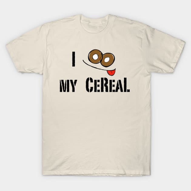 Love my cereal T-Shirt by Jaimes